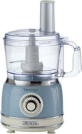 Ariete 1781/05 - Vintage food processor- 1000W - 2L inhoud - 2 snelheden - Blauw(blauw)