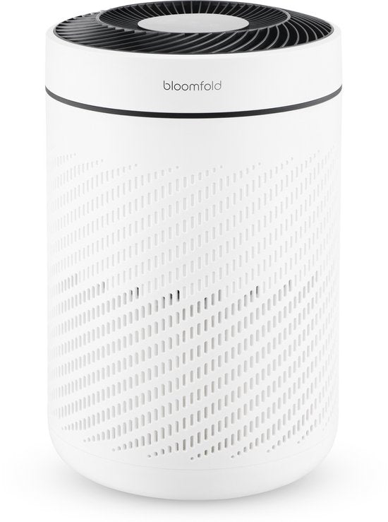 Bloomfold Luchtreiniger Whisper - Air Purifier - HEPA 13 filter + koolstoffilter - CADR: 250m3/h - Fluisterstil (25 dB) tegen Pollen,(250)