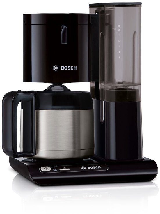 Bosch TKA8A053 - Koffiezetapparaat - RVS kan 1,15 liter (8 kopjes) - Zwart(zwart， RVS)