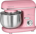 Clatronic KM 3711 -  Keukenmachine - Kneedmachine - RETRO - Roze - 5L - 1100 watt(Roze)
