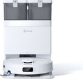 Ecovacs ECOVACS - DEEBOT T30C Gen 2 - Stofzuig en dweilrobot (Wit) - 25.000 Pa zuigkracht- Zelfreinigende Robotstofzuiger met Warmwater – Dweilsysteem - Automatisch Leegstation - Geschikt voor dierenharen(Deebot T30C Gen 2)
