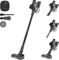 Vapore Steelstofzuiger Draadloos - 47 Minuten Accuduur - 350W - Snoerloze Stofzuiger - Stofzuiger Zonder Zak - Op Accu - Vacuum Cleaner - Kruimeldief - Draadloze Steelstofzuiger - Zwart