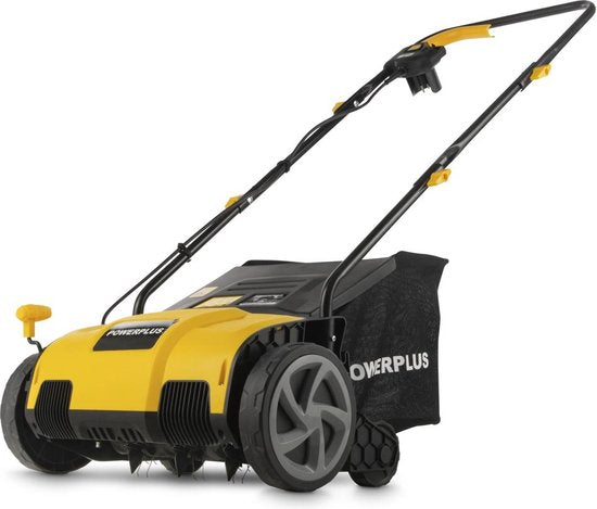 Powerplus Elektrische Verticuteermachine POWXG75130 - 1300 W en snijbreedte van 320 mm, 2-in-1 Elektrische beluchter en verticuteermachine voor uw tuin(1300 Watt)