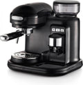 Ariete 1318 Moderna Espressomachine - Pistonmachine - met geïntegreerde koffiemolen - zwart(zwart)
