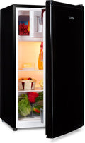Klarstein Koelkast Cool Cousin Koelvriescombinatie 70+11L 40 dB - met Vriesvak Mini-Koelkast - 81L - voor Keuken voor Singles - LED Schappen Compact - Compact Koelkast Vrijstaande Koelkast Kleine Koelkast Fridge - Mini Fridge