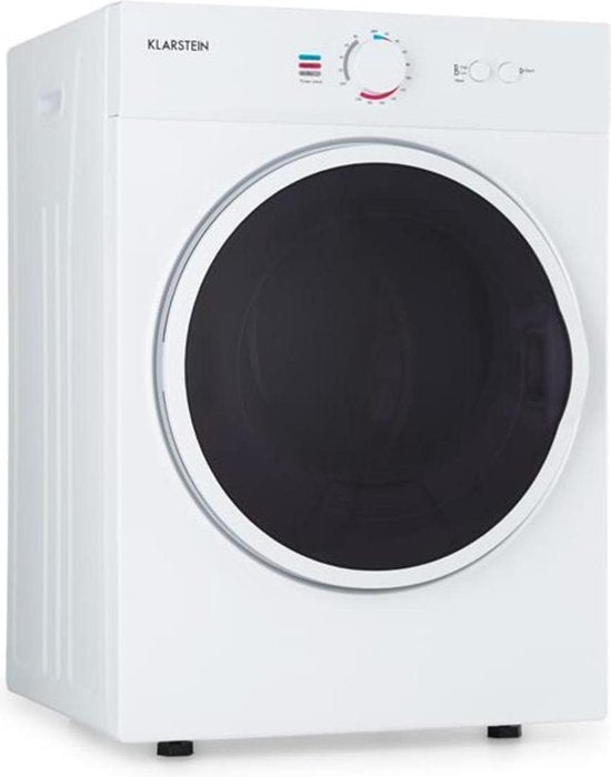 Klarstein Jet Set wasdroger condensdroger 1020W EEK C 3kg 50cm wit(Wit)