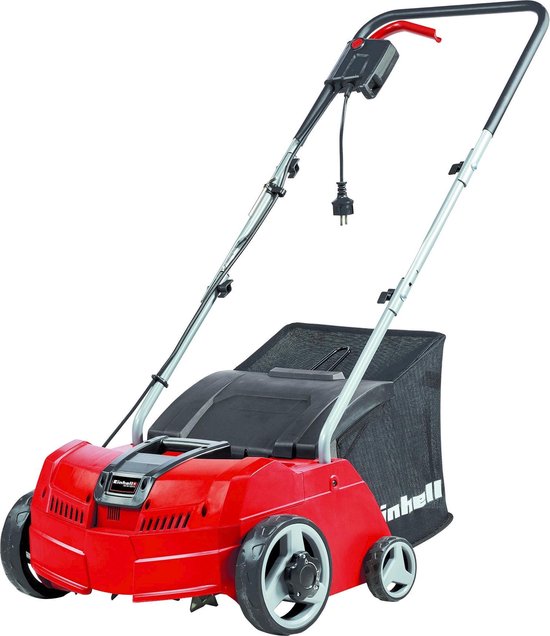 Einhell Elektrische Verticuteerder/Beluchter GC-SA 1231/1 - 1200 W - Voor gazons tot 300 m² - Tot 9 mm werkdiepte - 16 messen - 45 beluchtingsklauwen - 28 L opvangbak